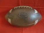Vintage Wilson Official Leather Football W/ Laces John Brodie Model American. Fixed Price $99.99.
