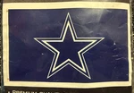 Nfl Dallas Cowboys Team Logo Indoor Outdoor Banner (3" X 5') + Football T-shirt. Fixed Price $15.99.