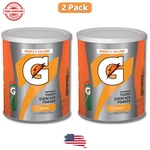 Gatorade Thirst Quencher Powder, Orange Flavor, 50.9 Ounce, Pack Of 2. Fixed Price $15.25.