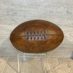 Handmade 4 Panel Vintage Leather Rugby Ball 1900S Retro American Collectible. Fixed Price $129.00.