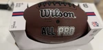 Wilson Nfl Pro Silver Series Official Size Football Brown WTF1455. Fixed Price $14.99.