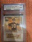 2004 Flair Autograph Collection Gold Parchment Eli Manning /25 Gem 10. Fixed Price $425.00.