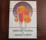 1982 Springfield North High School Panthers Carol Patriots Football Program Ohio. Fixed Price $27.50.