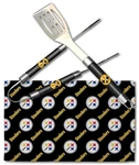 Northwest Nfl 3-PIECE Bbq Utensil Set Spatula/tongs/towel Pittsburgh Steelers. Fixed Price $17.95.