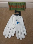 Nike Jordan Vapor Jet 7.0 Ncaa Ucla Bruins Receiver Football Gloves, DX5183-153. Fixed Price $149.99.