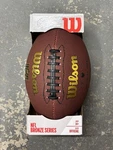 Wilson Nfl Bronze Series Official Size Football Ages 14+ Brown WTF1675 Free Ship. Fixed Price $19.99.