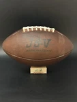 Vintage Spalding J5V Intercollegiate Game Refurbished Leather Football. Fixed Price $80.00.