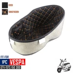 Trunk Liner Pad Seat Storage Cargo Yellow Thread For Vespa Gtv Gts 125 150 300. Fixed Price $106.45.