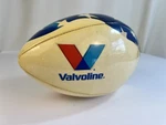 Valvoline Racing Red White Blue Regulation Sz Wilson Inflated Football. Fixed Price $18.50.