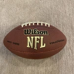 Wilson Football Junior Pee Wee Size Youth Traditional Brown Rubber. Fixed Price $11.95.