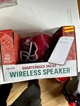 New Wembley Football Helmet Universal Wireless Smartphone Handsfree Speaker $40. Fixed Price $40.00.