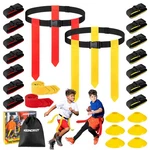 Flag Football Belts, 6/8/10/12/14 Player Set For Kids, Youth & .... Fixed Price $38.30.