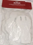 Riddell 3-PIECE Youth Hip Pad Set With Slots White Universal Fit Football. Fixed Price $16.99.