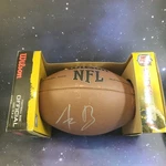 Wilson WTF1795 Nfl Super Grip Football Aaron Rogers Autograph Nib Full Size Read. Fixed Price $49.99.