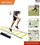 20FT Adjustable Agility Speed Ladder Training With Carry Bag - Soccer,.... Fixed Price $26.00.