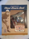 Football Tailgate Party Wembley Chow Down Tools Spoon Fork Knife Box. Fixed Price $8.95.