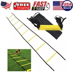 8 Rung Agility Speed Training Ladder Footwork Fitness Football Workout Exercise. Fixed Price $12.94.