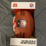 Authentic Wilson "the Duke" Official Nfl Leather Game Football. Fixed Price $105.00.