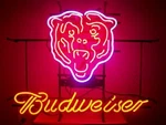 24"X20" Chicago Bears Neon Sign Lamp Light Bar Glass Party Decor Beer Collection. Fixed Price $215.99.