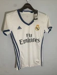 Women's Adidas Real Madrid Home White Climacool Soccer Jersey Size Nwt *flaw*. Fixed Price $25.00.