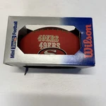 New Nfl Wilson Mini Football San Francisco 49ERS Forty Niners From The 90S. Fixed Price $33.60.