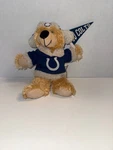 Good Nfl Indianapolis Colts Brown Bear Plush Stuffed Animal Toy 9". Fixed Price $9.99.