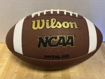 Wilson Ncaa Official Size Football Leather Brown WTF1661 College. Fixed Price $19.00.