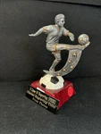 6 1/2 Motion Star Soccer Male Resin Trophy. (please See All Photos!). Fixed Price $20.00.