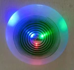 Nightzone Frisbee, Light Up Flying Disc, By Toysmith W/ New Batteries!. Fixed Price $15.95.