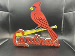 St. Louis Cardinals Logo Sign Display 3D Wall Desk Shelf Art. Fixed Price $19.99.