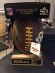 Super Bowl 50 Wilson San Francisco Bay Area Commemorative Pee Wee Football New!!. Fixed Price $59.50.
