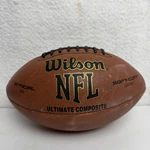 Wilson Nfl Ultimate Composition WTF1845 Official Size Football Good Used Cond.. Fixed Price $15.88.