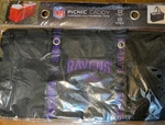 Nfl Baltimore Ravens Picnic Caddy Oversized Multi-purpose Tote Bag Logo Brands. Fixed Price $23.50.