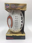 Wilson "the Duke" Chicago Bears White Panel Nfl Authentic Game Football W/ Box. Fixed Price $79.95.