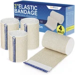 3'' Inch Cotton Elastic Bandage Compression Tape Hook Loop Latex-free. Fixed Price $7.59.