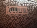 Wilson Nfl 'the Duke' Professional Replica Composite Football WTF1825-HOLDS Air. Fixed Price $15.00.