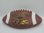 New Rawlings ST5 Comp Game Junior Leather Football Brown/white. Fixed Price $34.99.