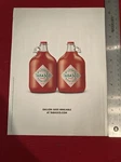 Mc. Ilhenny Co. Tobasco Pepper Sauce 2011 Print Ad. Fixed Price $6.95.