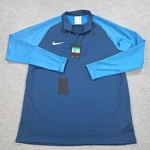 Nike Mens Dri-fit Strike Soccer Drill Top Blue 1/4 Zip Xl AT5891-435. Fixed Price $39.95.