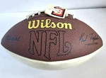 Wilson Offical 3 White Panel Autograph Full Size Official Nfl Football Vtg. Fixed Price $30.99.