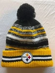 Pittsburgh Steelers Knit Winter Hat Beanie New Era Cap On Field Fleece Toboggan. Fixed Price $16.29.