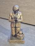 Dicksons Called To Teacher Kneeling Praying Bronze Resin Figurine 5.5". Fixed Price $24.99.