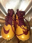 Usc Trojans Southern Cal 3/4 Football Nike Lunar Super Bad Cleats 9 Mens New. Fixed Price $100.00.