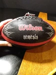 Sale Wilson Junior Football Nemesis Age 9 Up Weather New With Tag 10 Inches. Fixed Price $14.50.