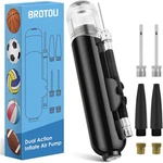 Dual Action Ball Pump With 3 Needles & 2 Nozzles For Various Sports And Bikes. Fixed Price $20.99.