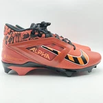 Nike Mens Alpha Menace 4 Pro Nrg Molded Football Cleats Size 9 Orange Black Nwob. Fixed Price $50.00.