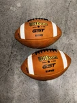 Lot Of 2 Wilson 1003 Gst Nfhs Collegiate Leather Tan Game Footballs. Fixed Price $159.99.