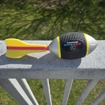 Vtg Nerf Vortex Ultra Grip Football Peyton Manning 2001. Fixed Price $25.00.