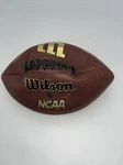 Wilson Ncaa Silver Series Junior Size Football Age 9+. Fixed Price $15.50.