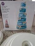 Wilton Towering Cake Stand 6 Tiers, Complete Set. Fixed Price $50.00.